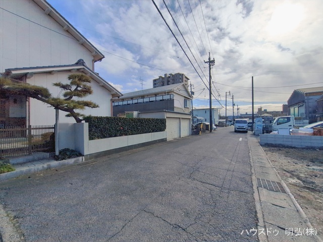 愛知県小牧市中央3丁目の新築戸建て更地・土地写真 2026年1月21日撮影