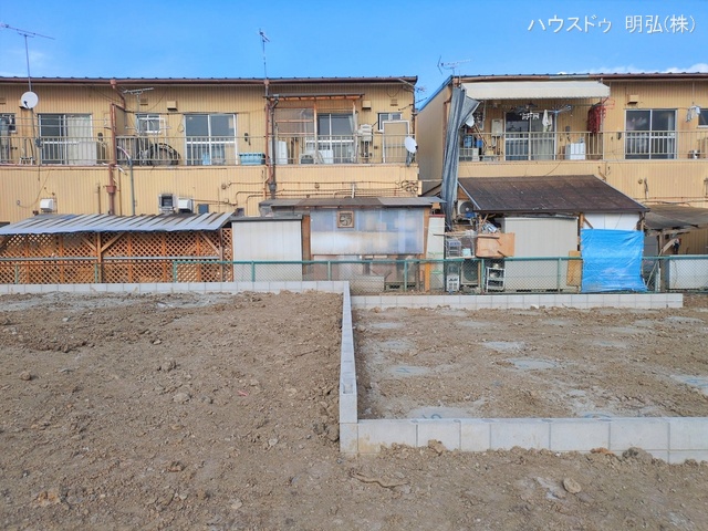 愛知県小牧市中央3丁目の新築戸建て更地・土地写真 2026年1月21日撮影