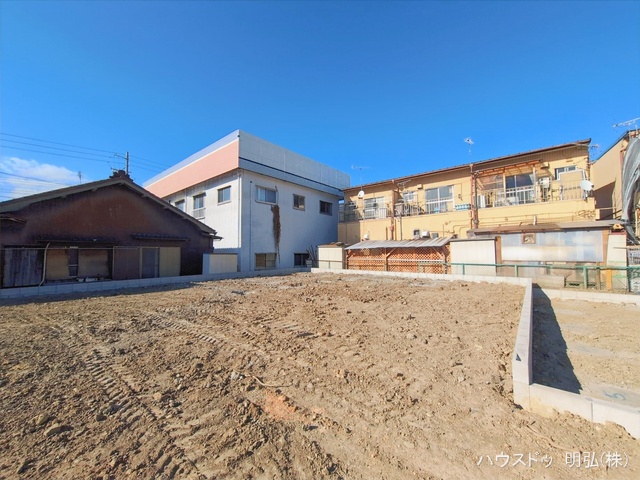 愛知県小牧市中央３丁目の新築戸建て更地・土地写真 2026年2月8日撮影