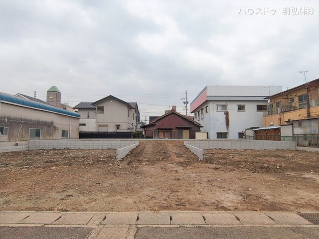 愛知県小牧市中央3丁目の新築戸建て更地・土地写真 2026年2月26日撮影