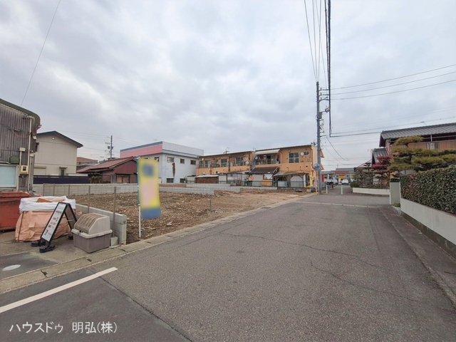 愛知県小牧市中央3丁目の新築戸建て更地・土地写真 2026年2月26日撮影