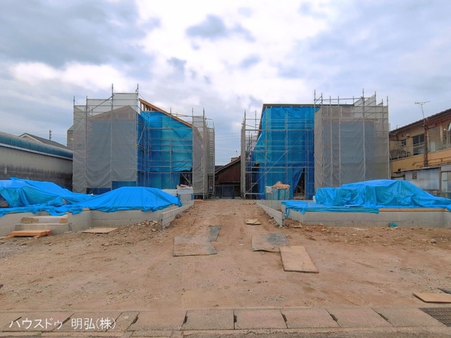 愛知県小牧市中央３丁目の新築戸建て上棟写真 2026年4月21日撮影