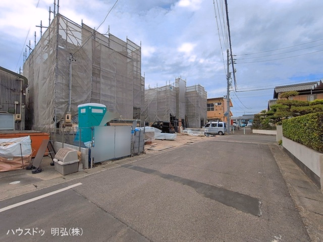 愛知県小牧市中央３丁目の新築戸建てシート写真 2026年5月19日撮影