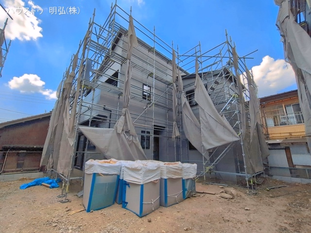 愛知県小牧市中央３丁目の新築戸建て外構写真 2026年6月11日撮影