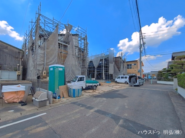 愛知県小牧市中央３丁目の新築戸建て外構写真 2026年6月11日撮影