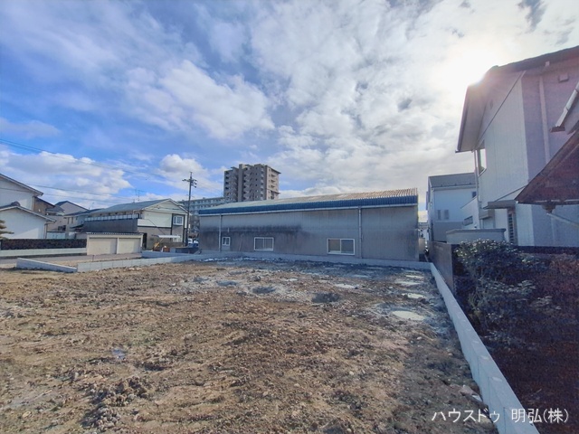 愛知県小牧市中央3丁目の新築戸建て更地・土地写真 2026年1月21日撮影