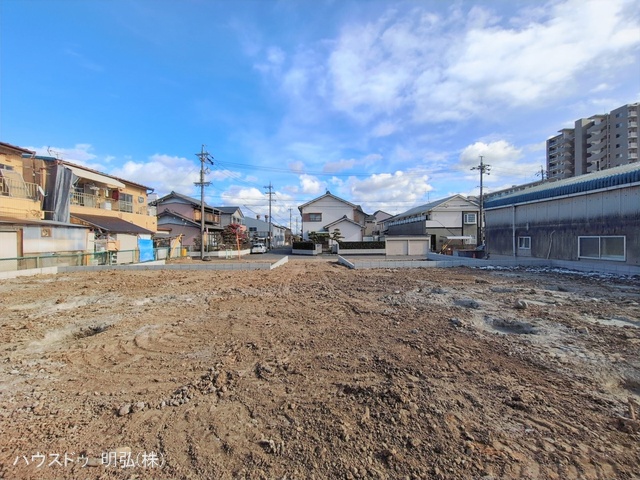 愛知県小牧市中央3丁目の新築戸建て更地・土地写真 2026年1月21日撮影