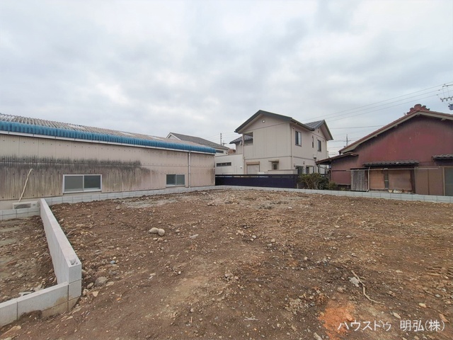 愛知県小牧市中央3丁目の新築戸建て更地・土地写真 2026年2月26日撮影