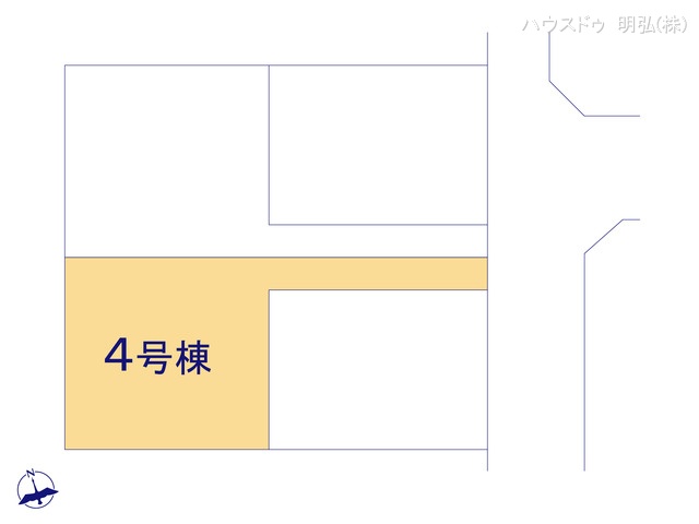 愛知県小牧市中央3丁目の新築戸建て全体区画図 ※図面と異なる場合は現況を優先