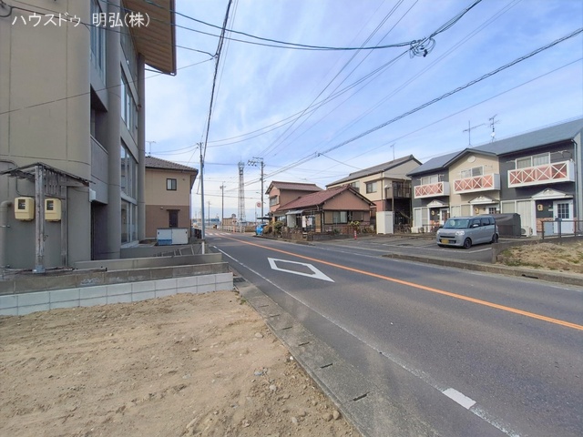 愛知県江南市上奈良町久保の新築戸建て更地・土地写真 2026年2月19日撮影