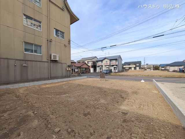 愛知県江南市上奈良町久保の新築戸建て更地・土地写真 2026年2月19日撮影