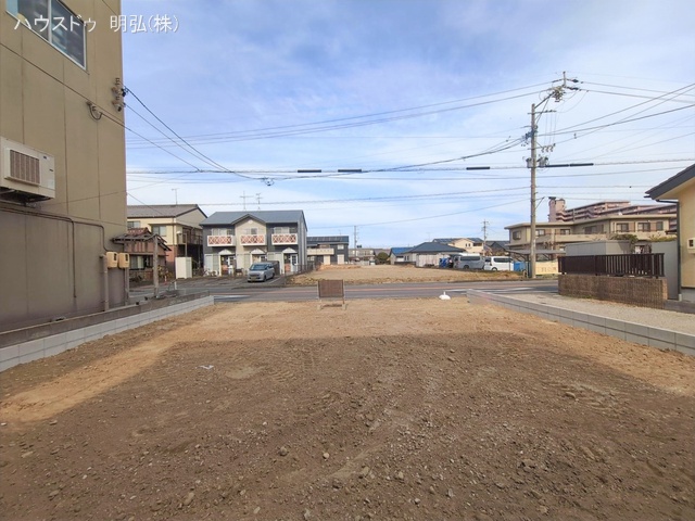 愛知県江南市上奈良町久保の新築戸建て更地・土地写真 2026年2月19日撮影
