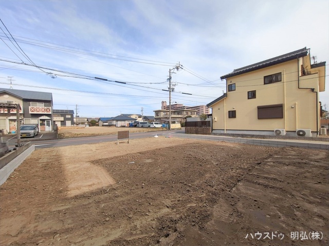 愛知県江南市上奈良町久保の新築戸建て更地・土地写真 2026年2月19日撮影