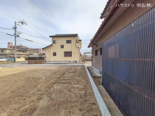 愛知県江南市上奈良町久保の新築戸建て更地・土地写真 2026年2月19日撮影