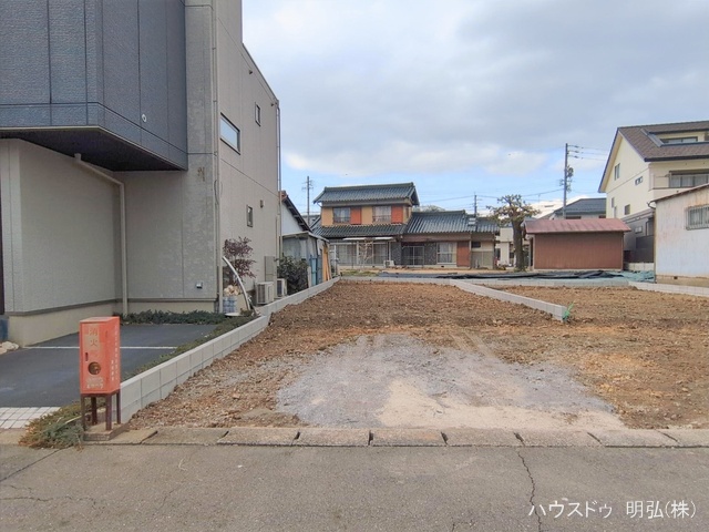 愛知県小牧市小牧1丁目の新築戸建て更地・土地写真 2026年2月5日撮影