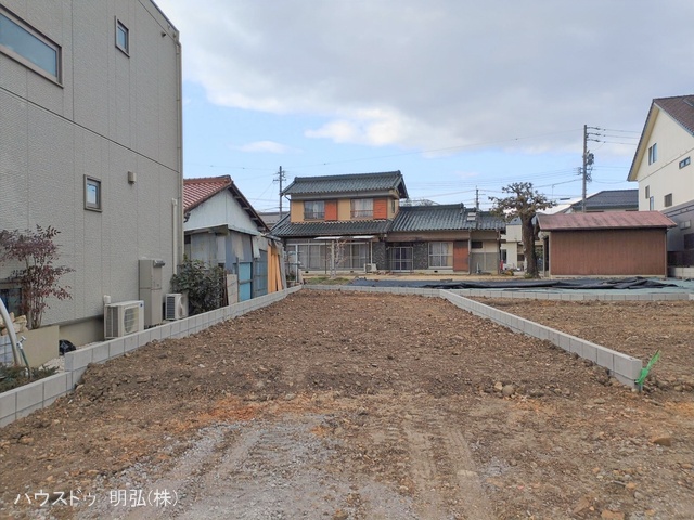 愛知県小牧市小牧1丁目の新築戸建て更地・土地写真 2026年2月5日撮影