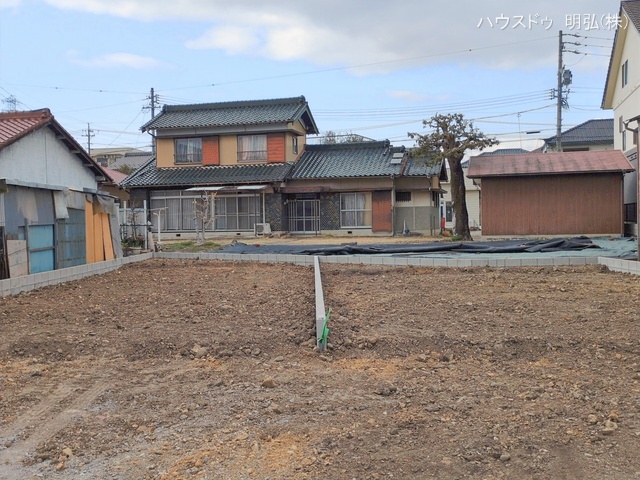 愛知県小牧市小牧1丁目の新築戸建て更地・土地写真 2026年2月5日撮影