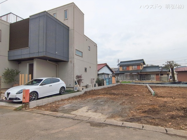 愛知県小牧市小牧1丁目の新築戸建て更地・土地写真 2026年2月26日撮影