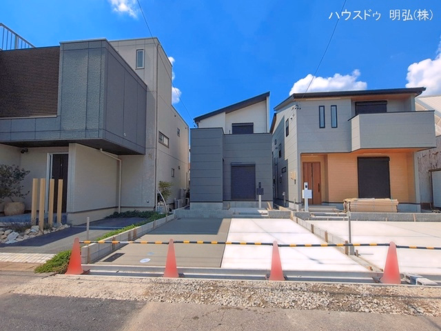 愛知県小牧市小牧１丁目の新築戸建て外構写真 2026年6月11日撮影