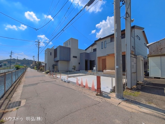 愛知県小牧市小牧１丁目の新築戸建て外構写真 2026年6月11日撮影