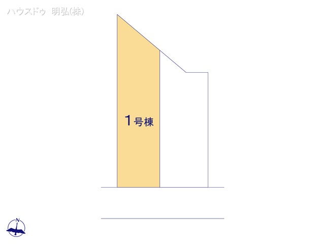 愛知県小牧市小牧1丁目の新築戸建て全体区画図 ※図面と異なる場合は現況を優先