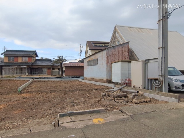 愛知県小牧市小牧1丁目の新築戸建て更地・土地写真 2026年2月5日撮影