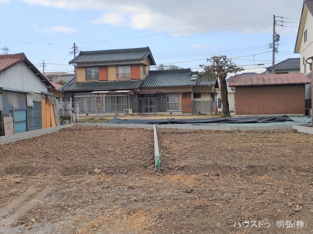 愛知県小牧市小牧1丁目の新築戸建て更地・土地写真 2026年2月5日撮影