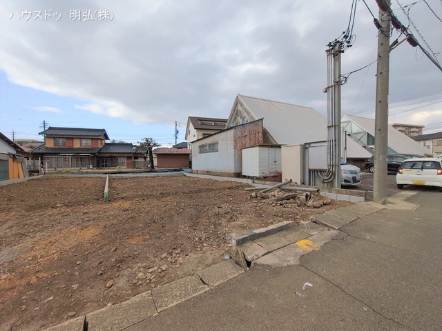 愛知県小牧市小牧1丁目の新築戸建て更地・土地写真 2026年2月5日撮影