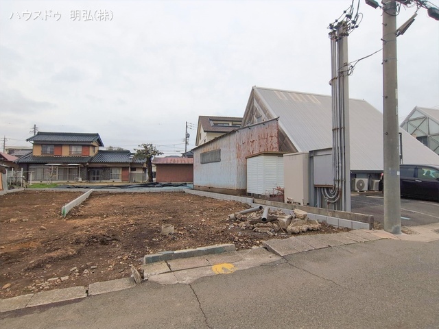 愛知県小牧市小牧1丁目の新築戸建て更地・土地写真 2026年2月26日撮影