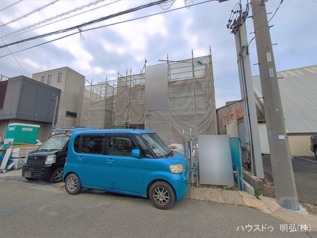 愛知県小牧市小牧1丁目の新築戸建てシート写真 2026年4月21日撮影