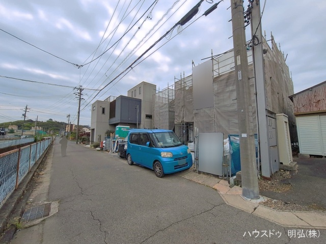 愛知県小牧市小牧1丁目の新築戸建てシート写真 2026年4月21日撮影