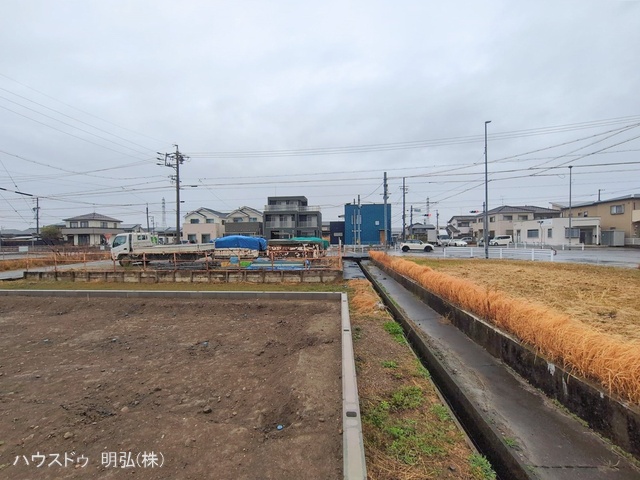 愛知県北名古屋市鍜治ケ一色村内西の新築戸建て更地・土地写真 2026年2月24日撮影