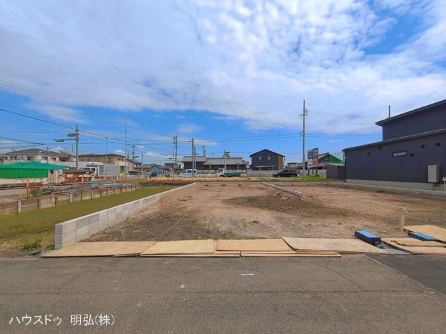 愛知県北名古屋市鍜治ケ一色村内西の新築戸建て更地・土地写真 2026年3月22日撮影