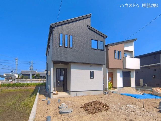 新築戸建て 北名古屋市第1鍜治ヶ一色 1号棟 外構