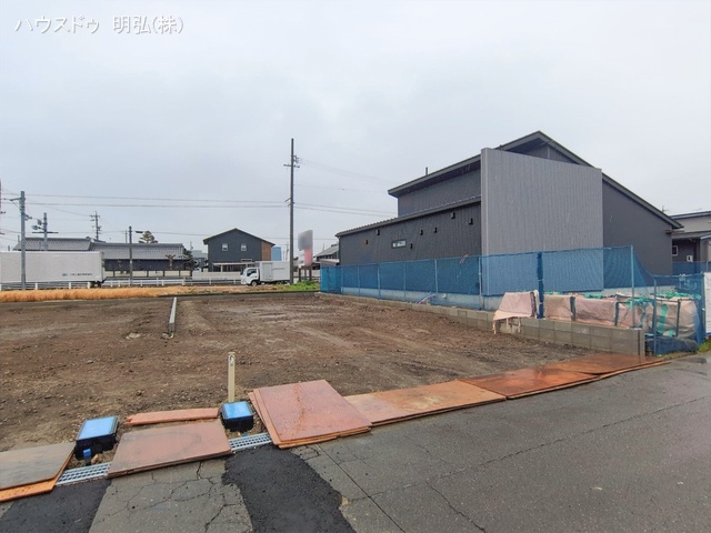 愛知県北名古屋市鍜治ケ一色村内西の新築戸建て更地・土地写真 2026年2月24日撮影
