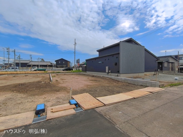 愛知県北名古屋市鍜治ケ一色村内西の新築戸建て更地・土地写真 2026年3月22日撮影