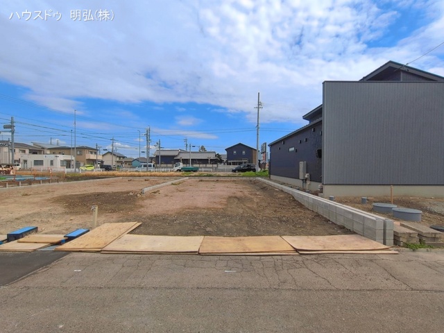 愛知県北名古屋市鍜治ケ一色村内西の新築戸建て更地・土地写真 2026年3月22日撮影