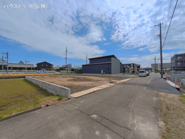 愛知県北名古屋市鍜治ケ一色村内西の新築戸建て更地・土地写真 2026年3月22日撮影
