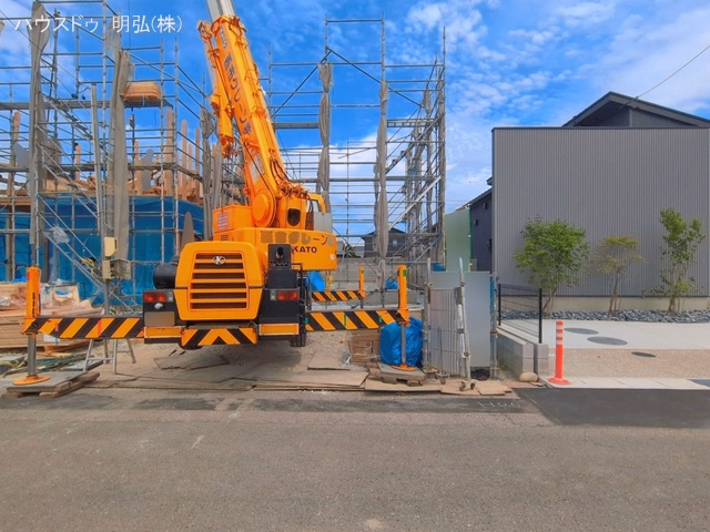 愛知県北名古屋市鍜治ケ一色村内西の新築戸建て基礎写真 2026年5月19日撮影