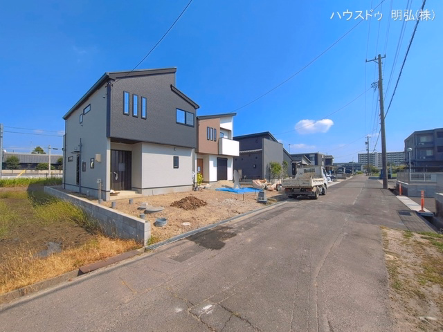 新築戸建て 北名古屋市第1鍜治ヶ一色 2号棟 外構