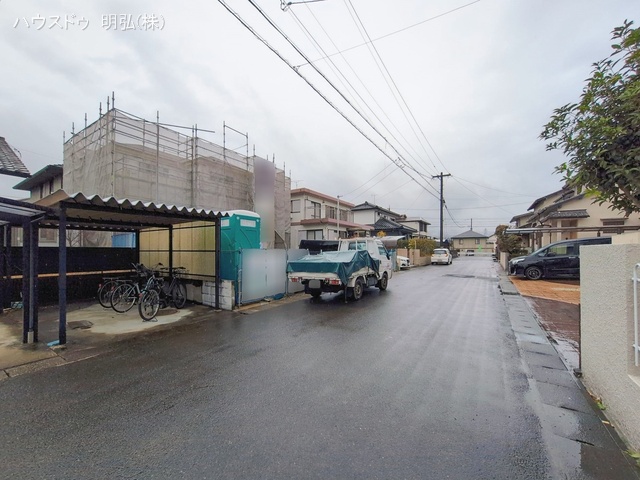 愛知県小牧市古雅4丁目の新築戸建てシート写真 2026年2月24日撮影