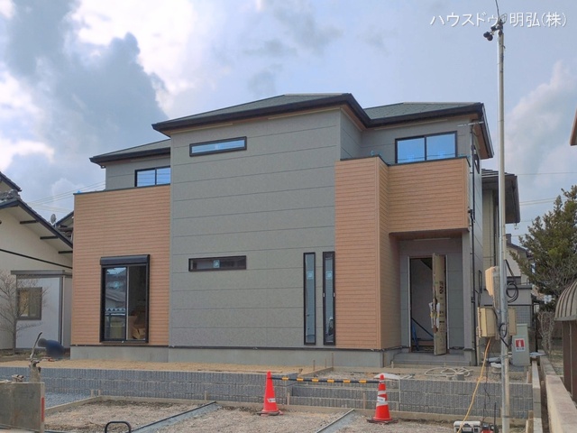 愛知県小牧市古雅4丁目の新築戸建て外構写真 2026年3月29日撮影