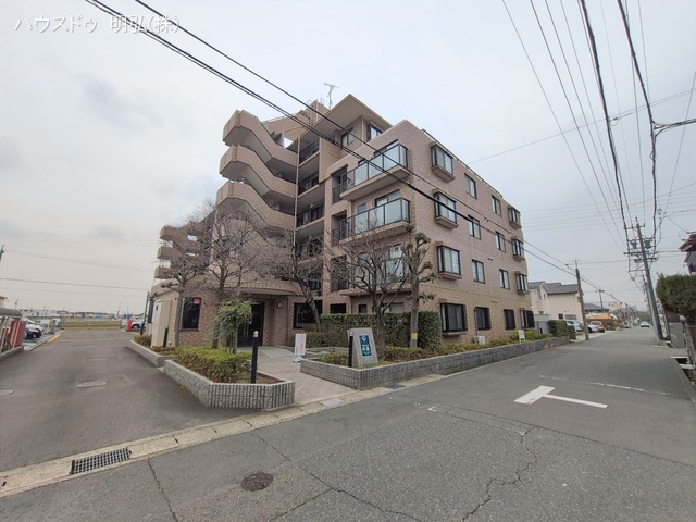 愛知県北名古屋市熊之庄射矢重のマンション『プリンスハイツ師勝』外観写真 2026年2月26日撮影