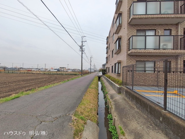 愛知県北名古屋市熊之庄射矢重のマンション『プリンスハイツ師勝』外観写真 2026年2月26日撮影