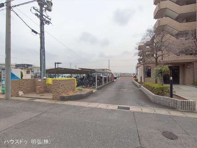 愛知県北名古屋市熊之庄射矢重のマンション『プリンスハイツ師勝』外観写真 2026年2月26日撮影