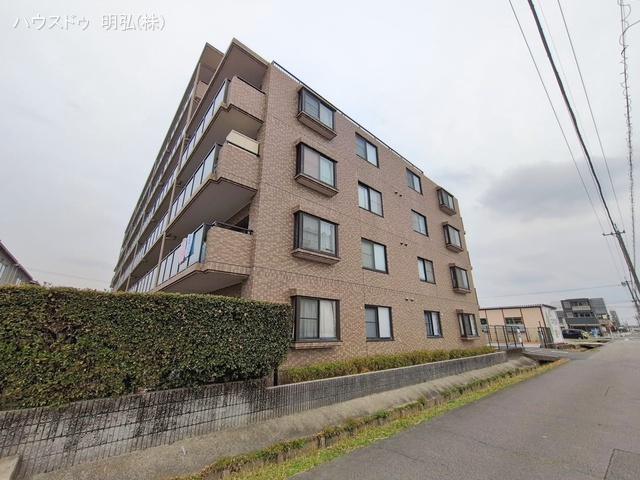 愛知県北名古屋市熊之庄射矢重のマンション『プリンスハイツ師勝』外観写真 2026年2月26日撮影