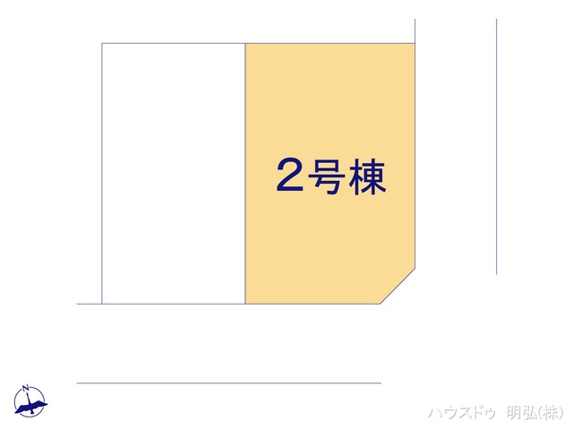 愛知県小牧市大字北外山の新築戸建て全体区画図 ※図面と異なる場合は現況を優先