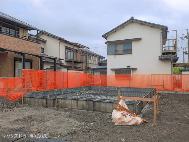 愛知県小牧市下小針中島３丁目の新築戸建て基礎写真 2026年4月29日撮影
