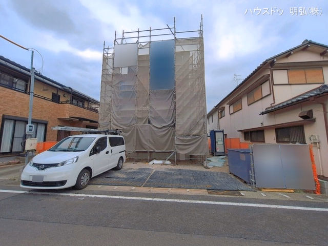 愛知県小牧市下小針中島3丁目の新築戸建て上棟写真 2026年5月27日撮影
