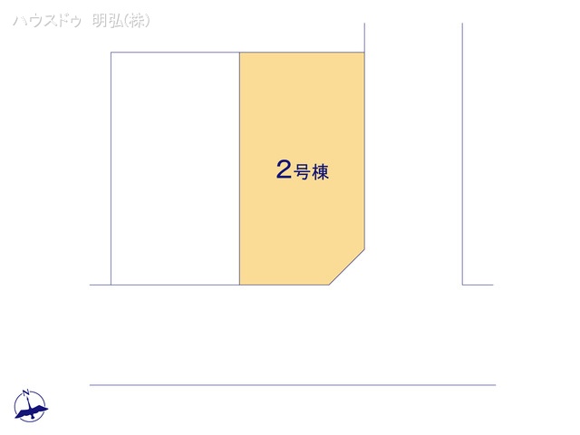 愛知県小牧市中央３丁目の新築戸建て全体区画図 ※図面と異なる場合は現況を優先